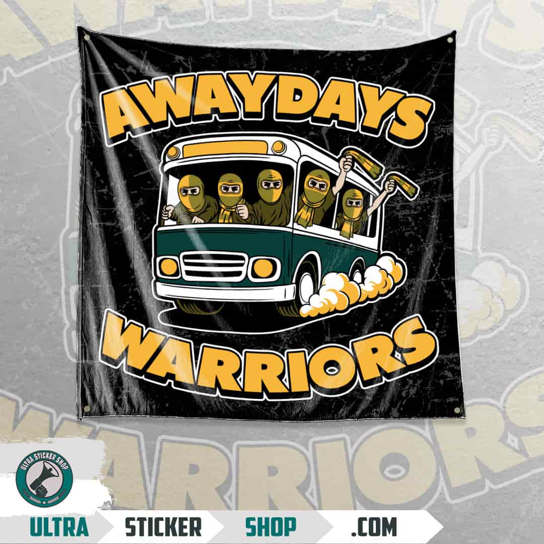 AwayDays Warriors Flagge