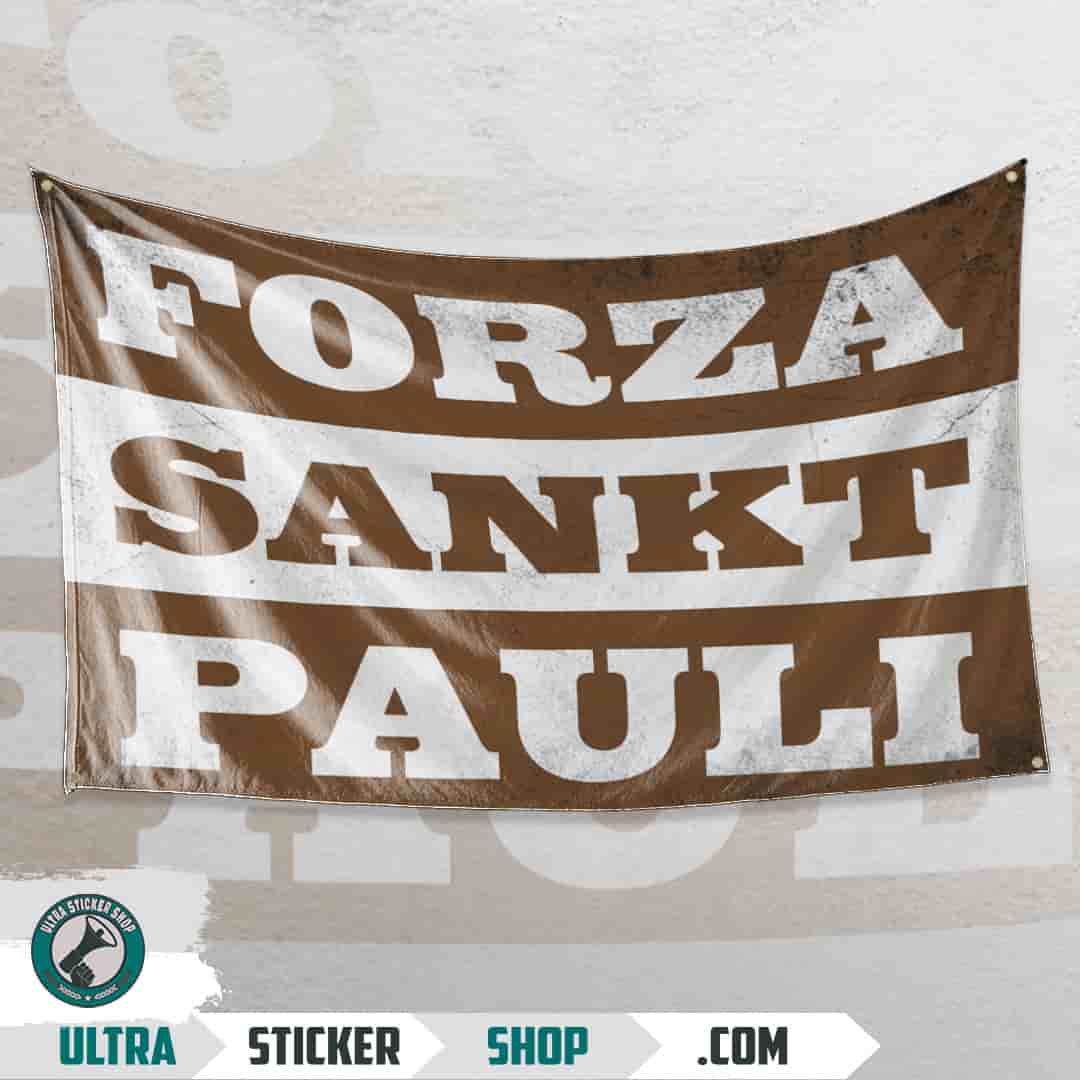 Forza Sankt Pauli Flagge