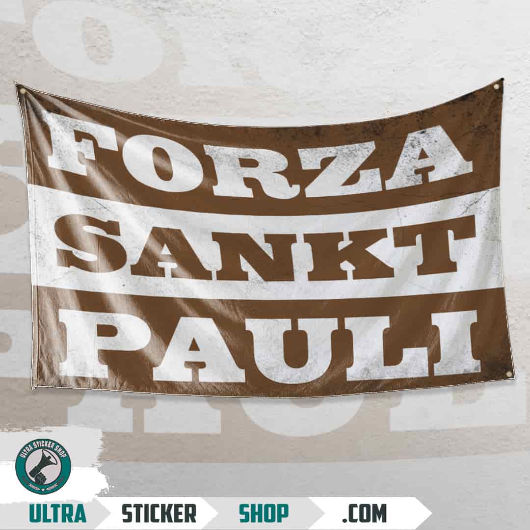 Forza Sankt Pauli Flagge