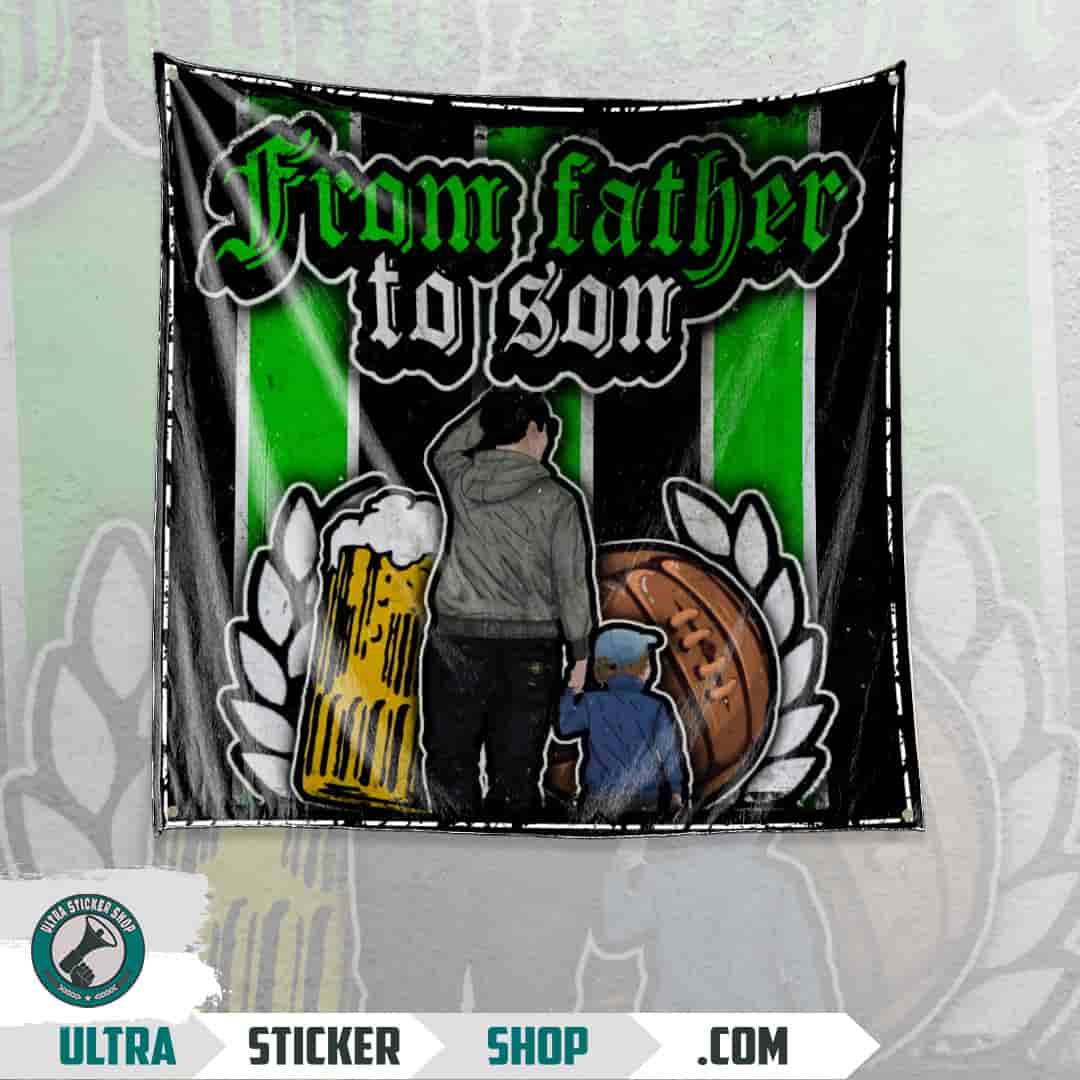 From father to son Flagge