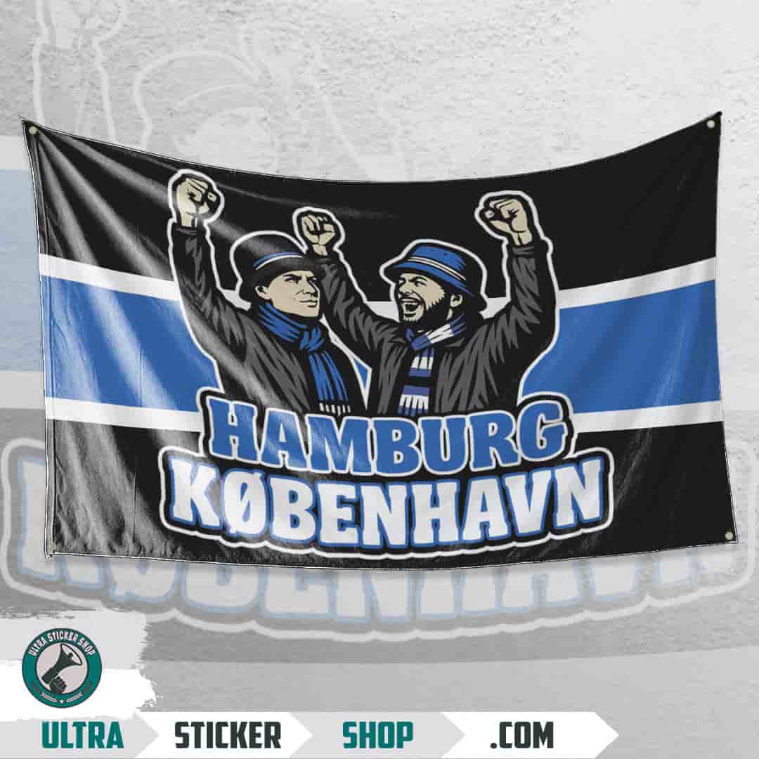 Hamburg X København Flagge