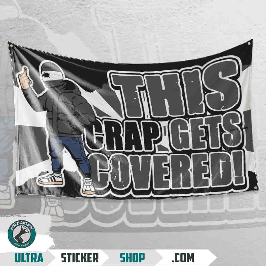 This Crap Get Covered! Flagge