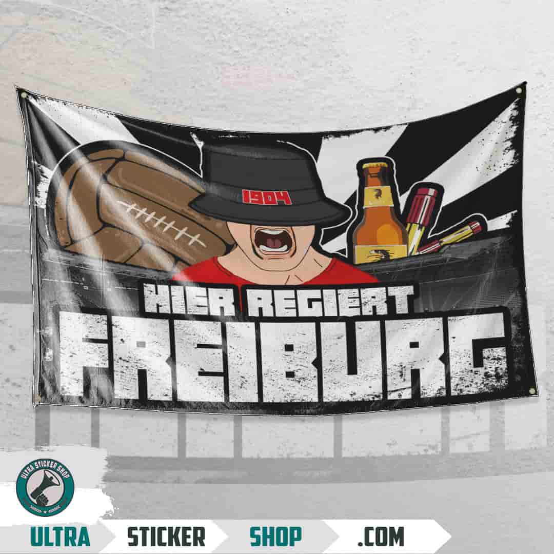 Hier Regiert Freiburg Flagge