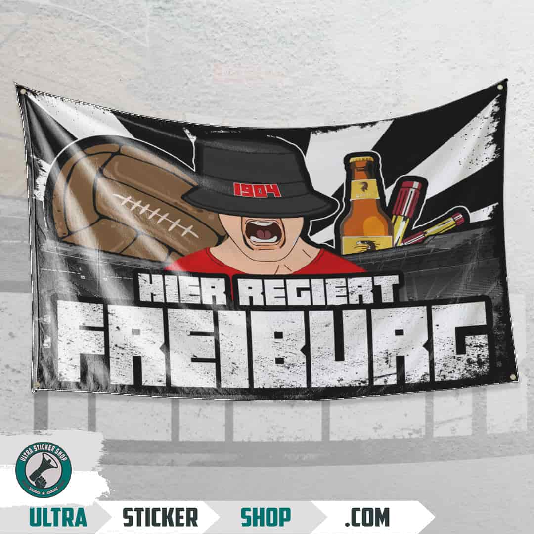 Hier Regiert Freiburg Flagge