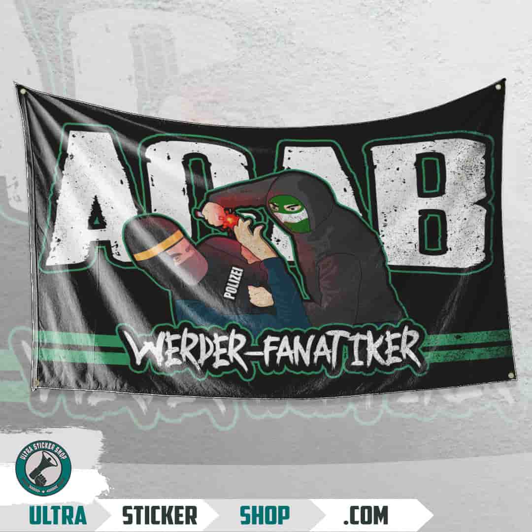 Werder-Fanatiker Flagge