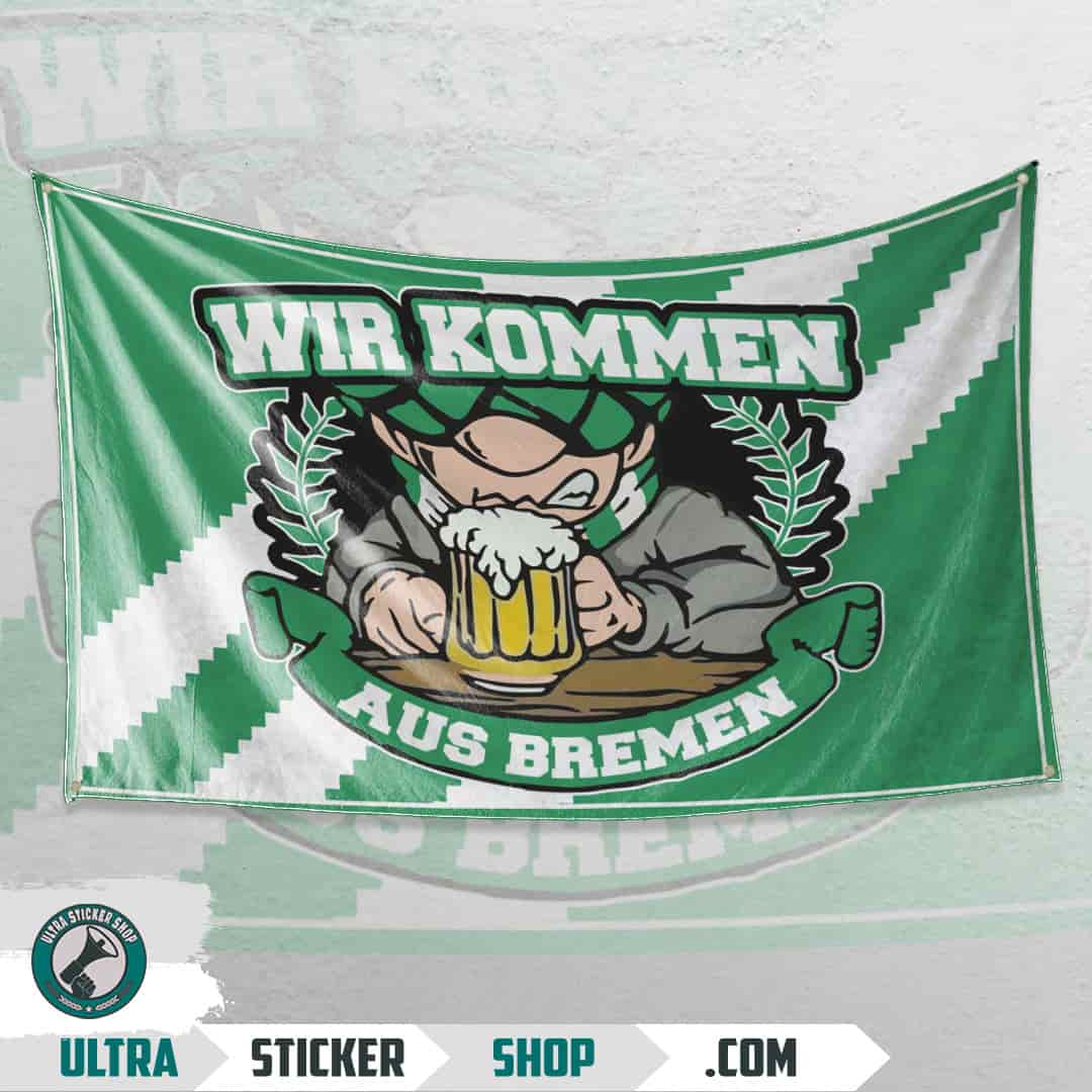 Wir kommen aus Bremen Flagge