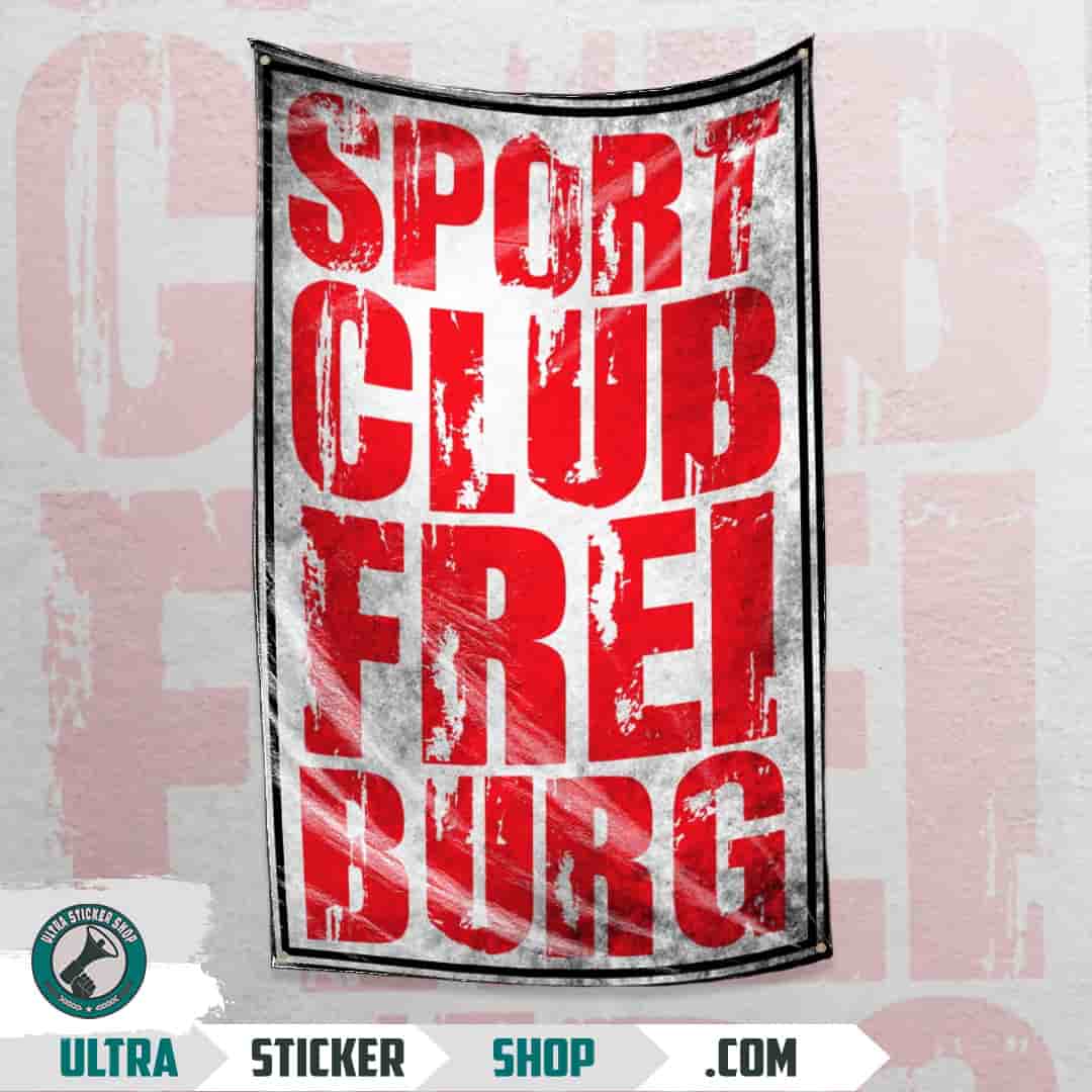 Sport club Freiburg 2.0 Flagge