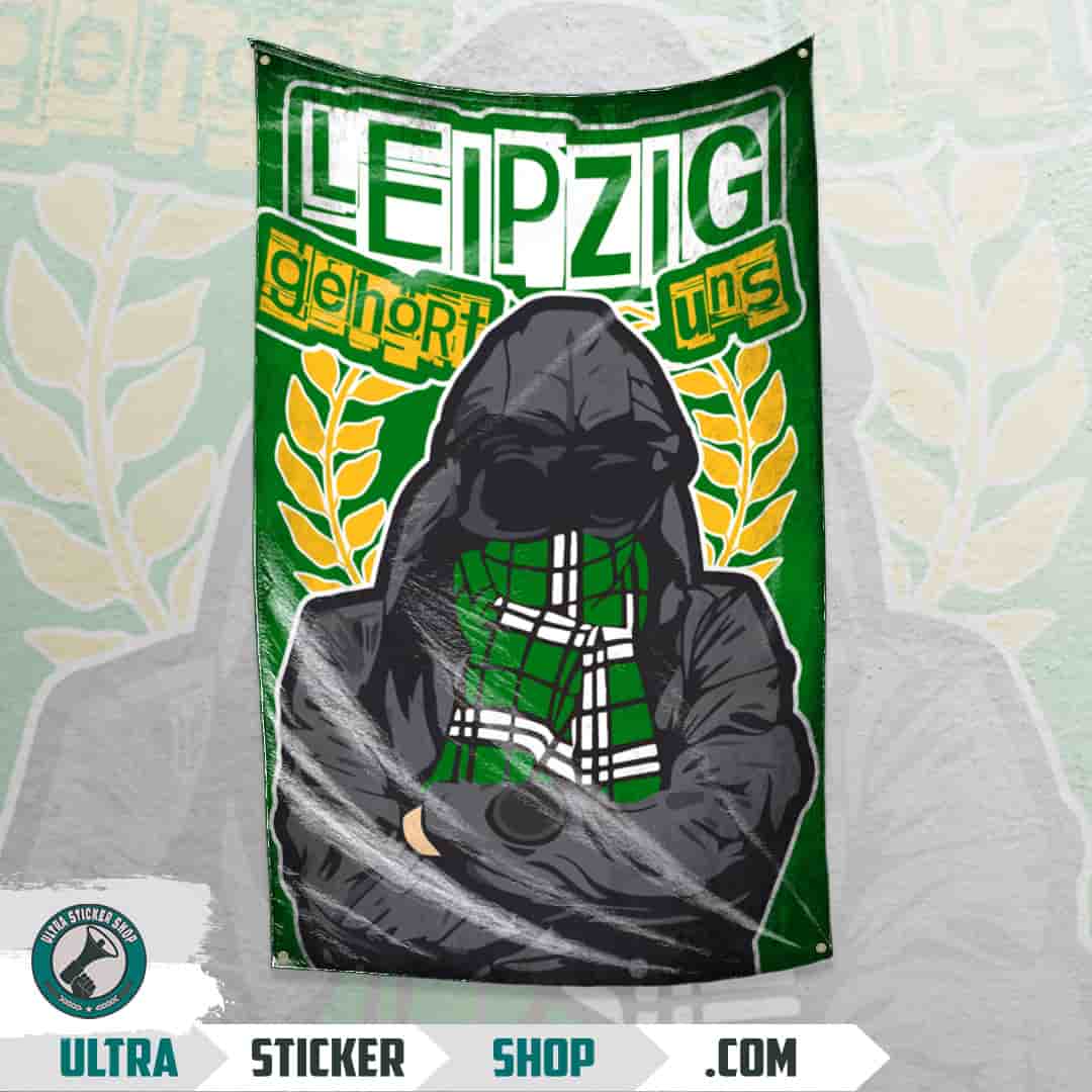 Leipzig gehort uns Flagge
