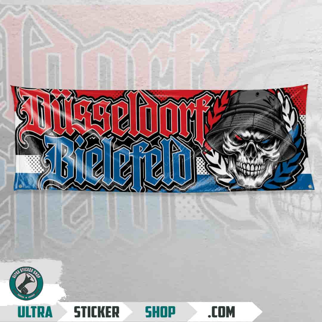Düsseldorf X Bielefeld Flagge