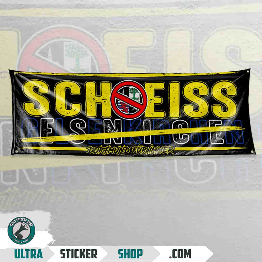 Scheiss Gelsenkirchen Flagge