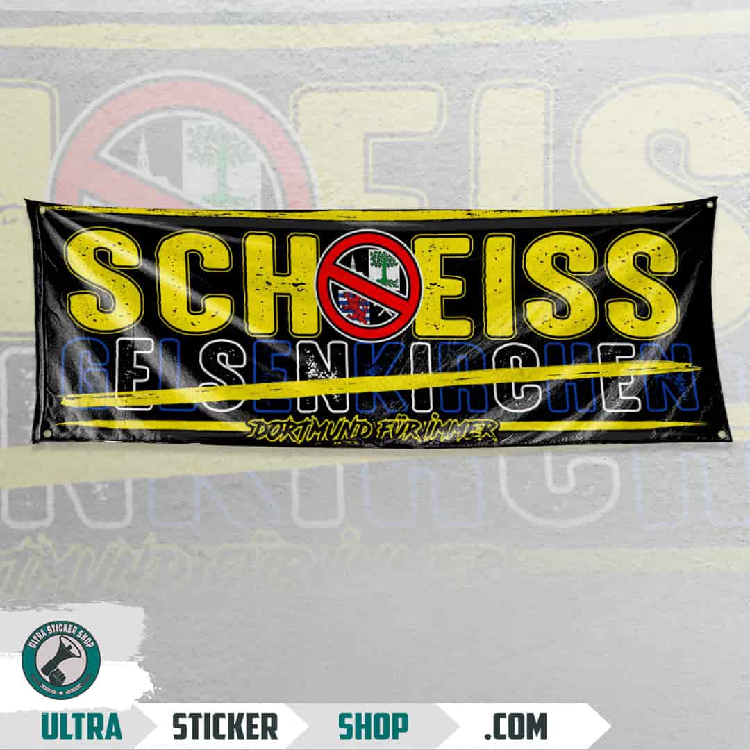 Scheiss Gelsenkirchen Flagge