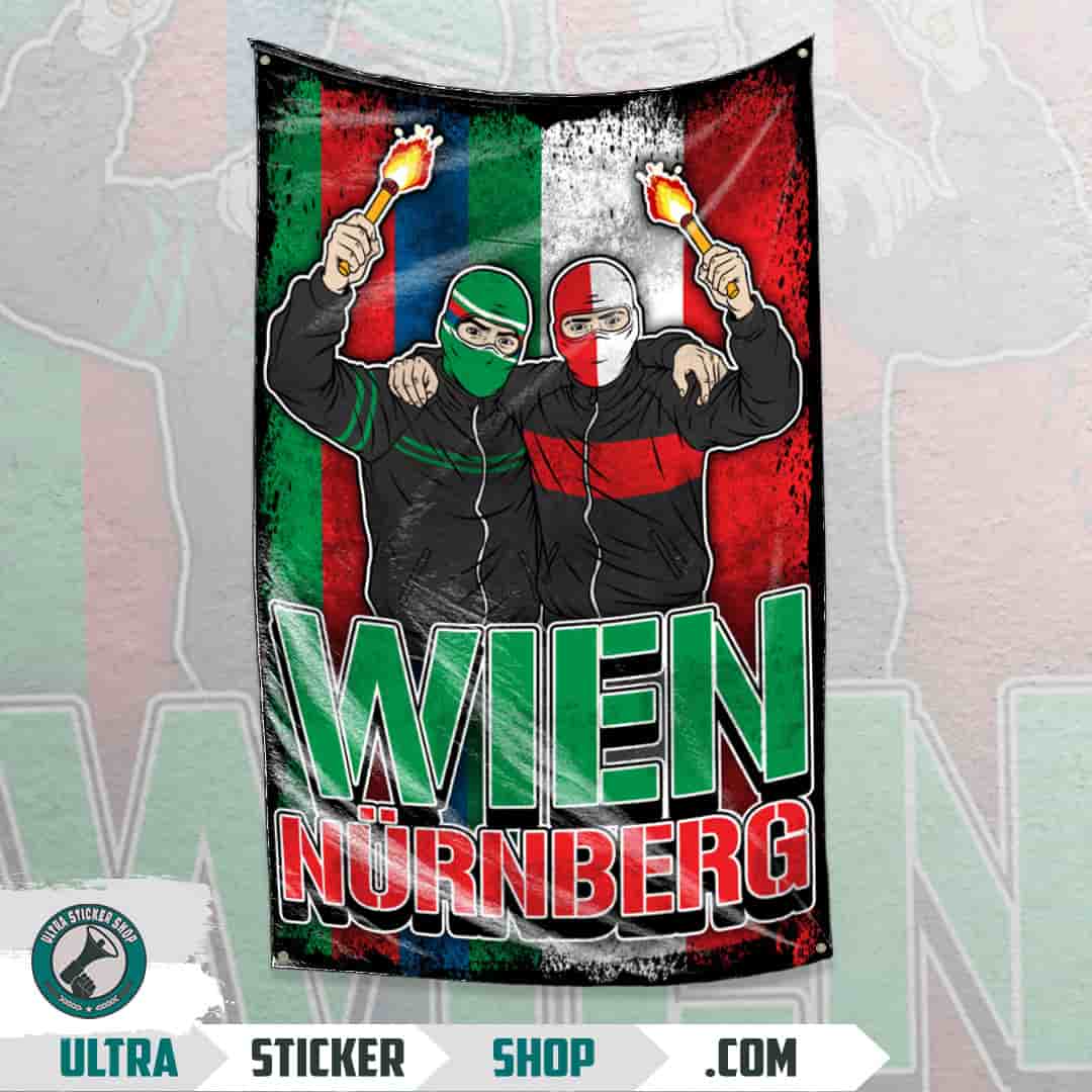 Wien X Nürnberg Flagge