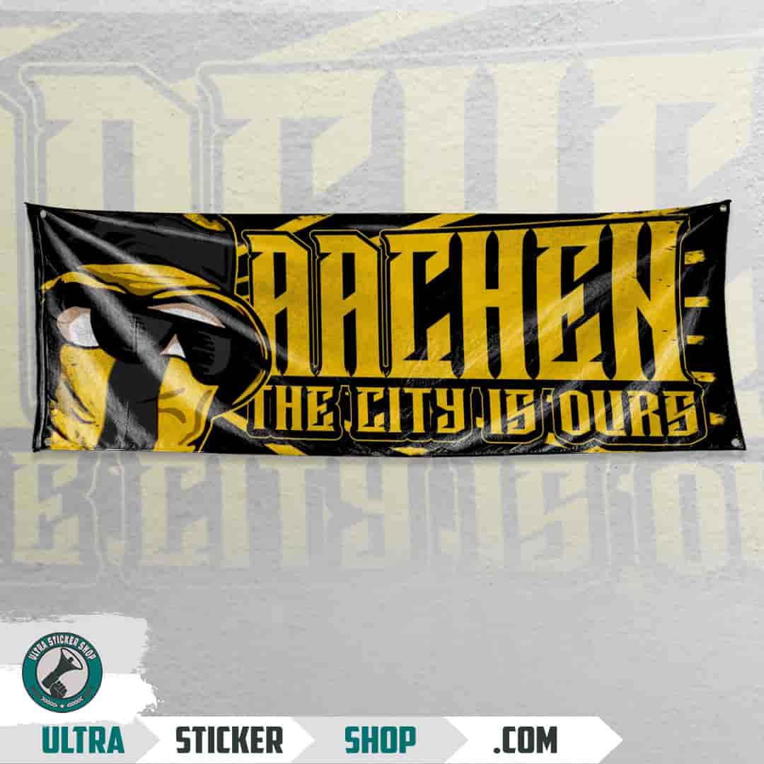 Aachen the city is ours Flagge