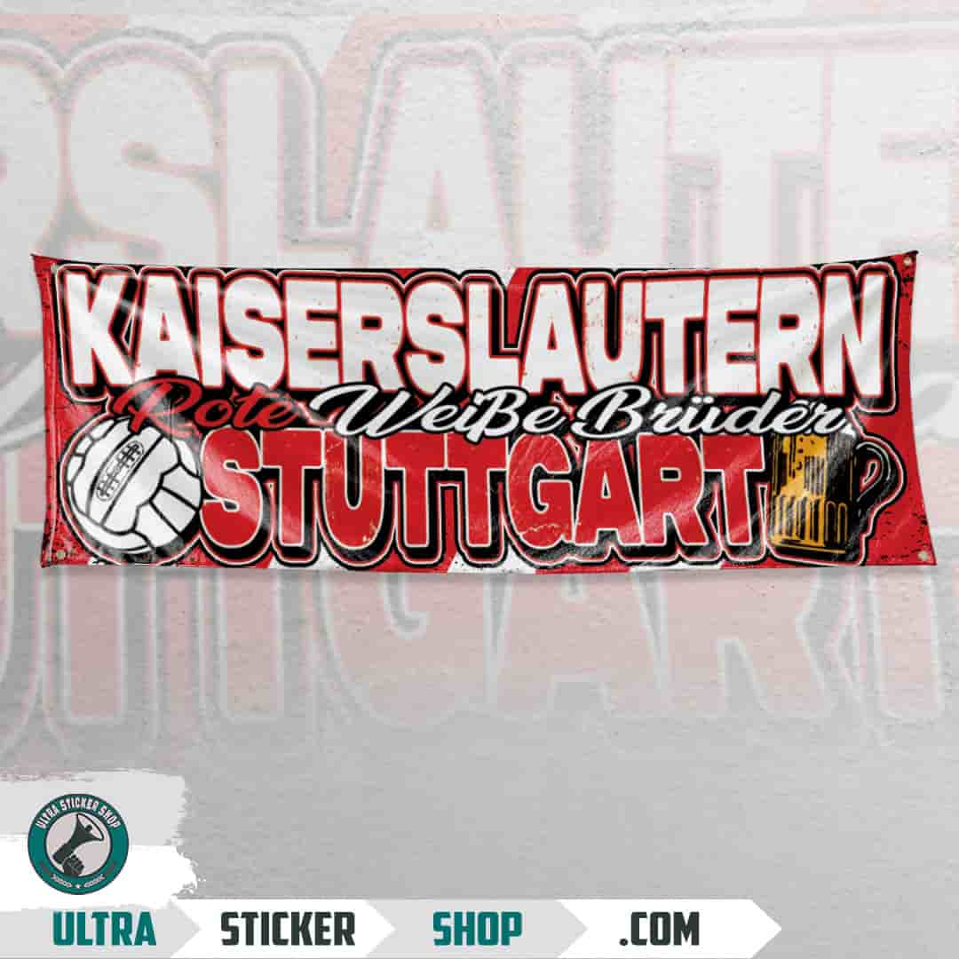 Kaiserlautern x Stuttgart Flagge