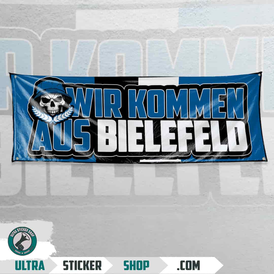 Wir Kommen Aus Bielefeld Flagge
