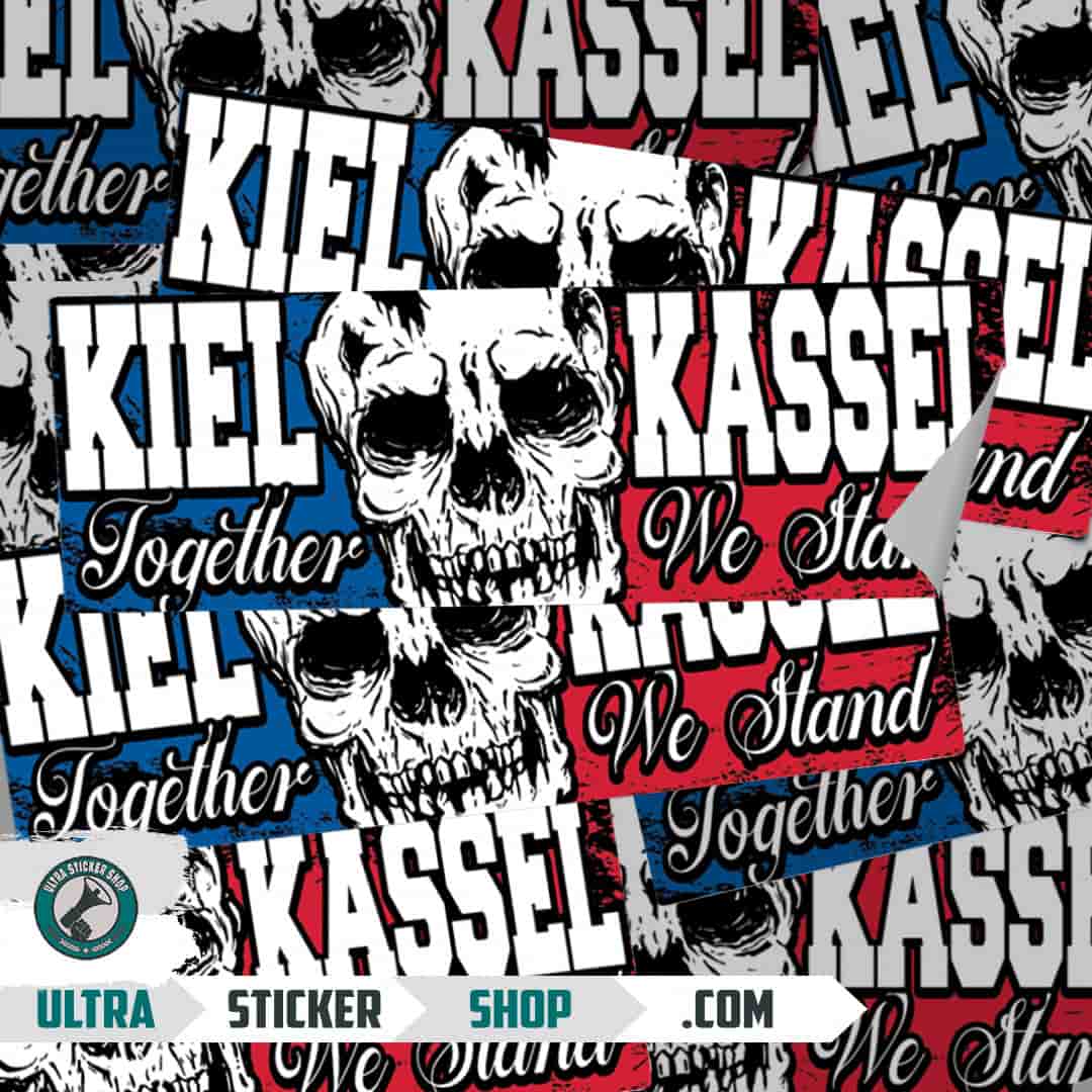 Kiel X Kassel Aufkleber