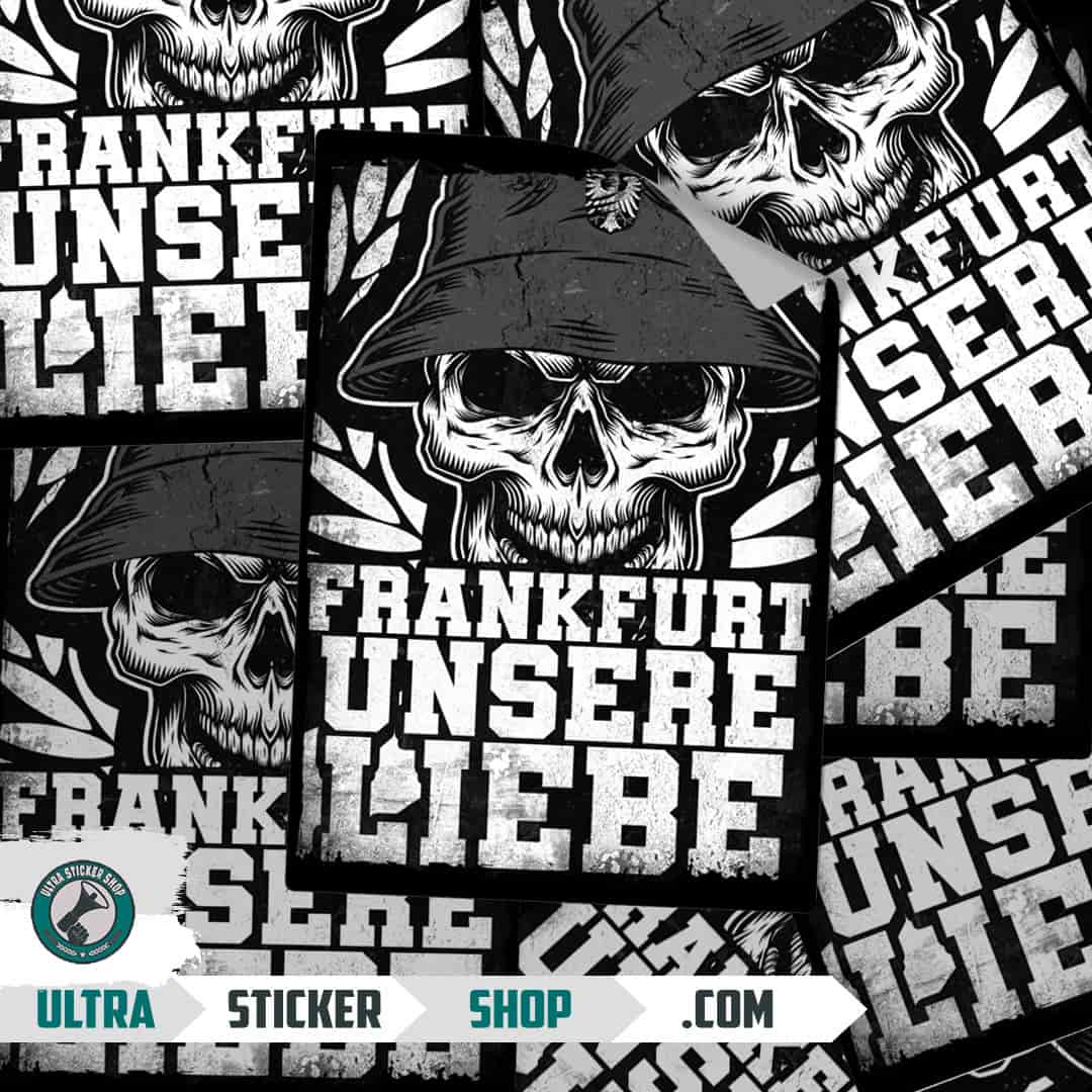 Frankfurt unsere liebe Aufkleber