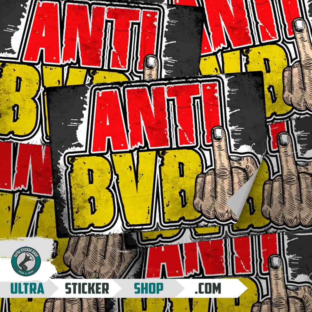 ANTI BVB Aufkleber