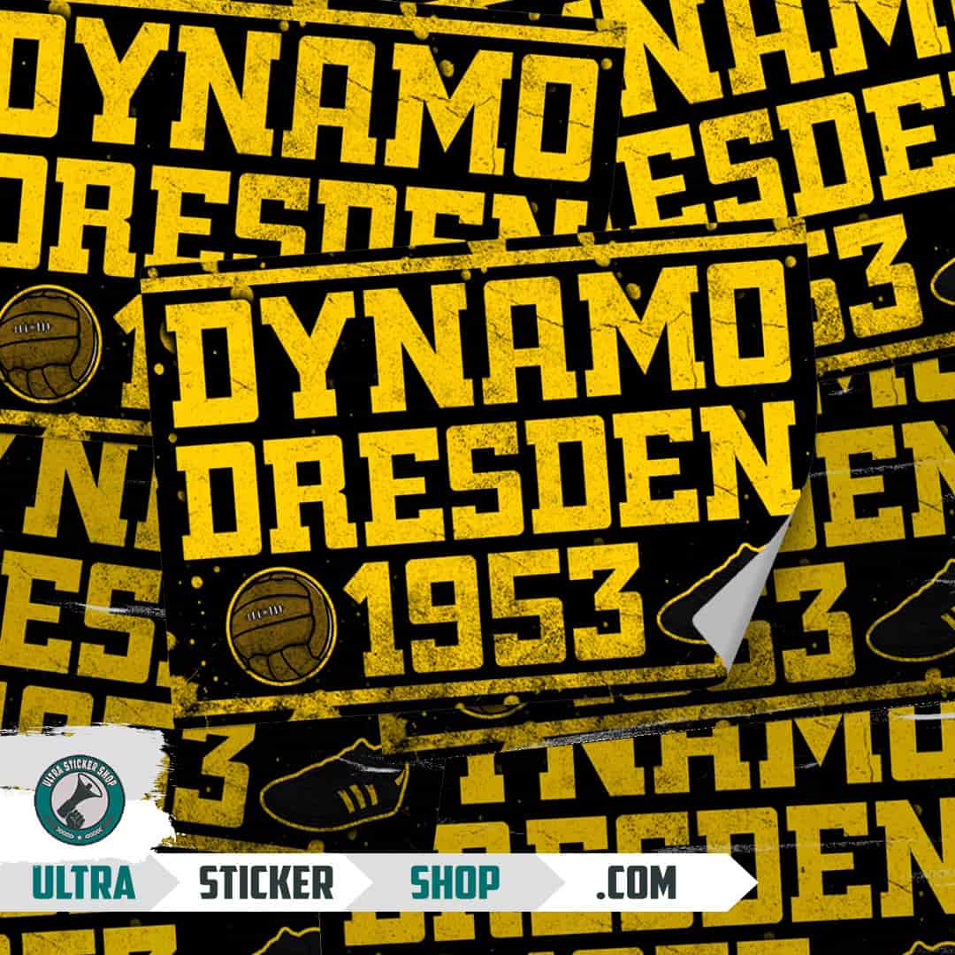 Dynamo Dresden 1953 2.0 Aufkleber
