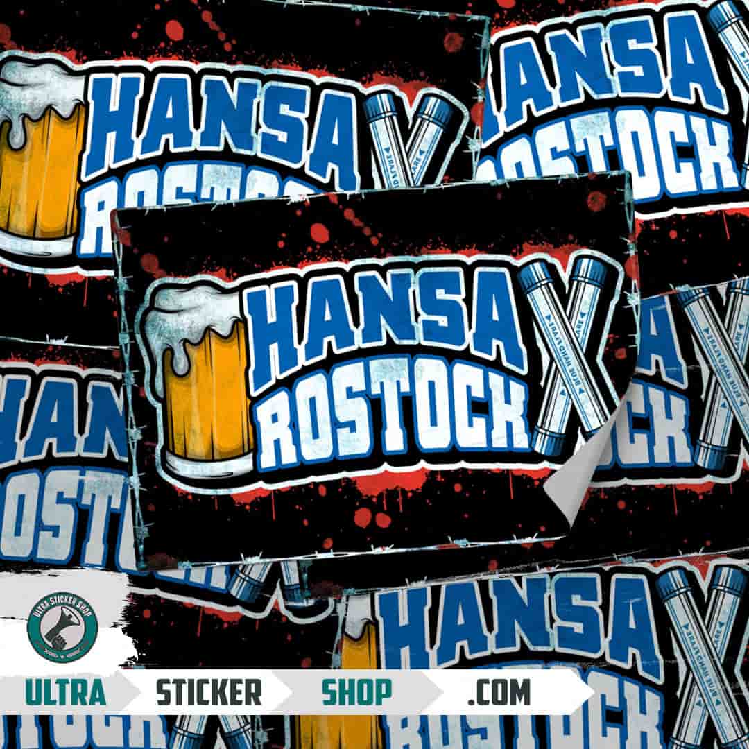 Hansa Rostock Aufkleber