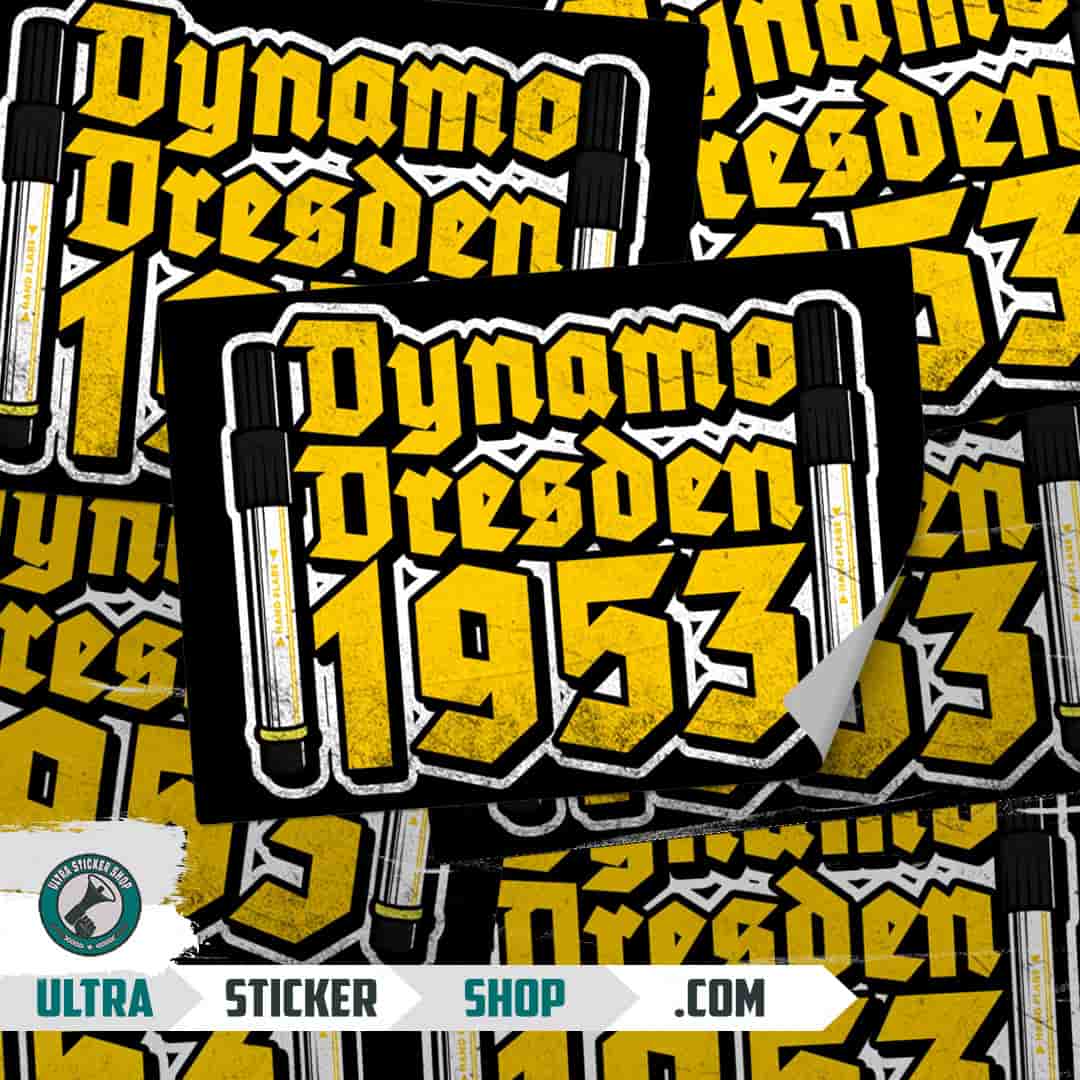 Dynamo Dresden 1953 Aufkleber