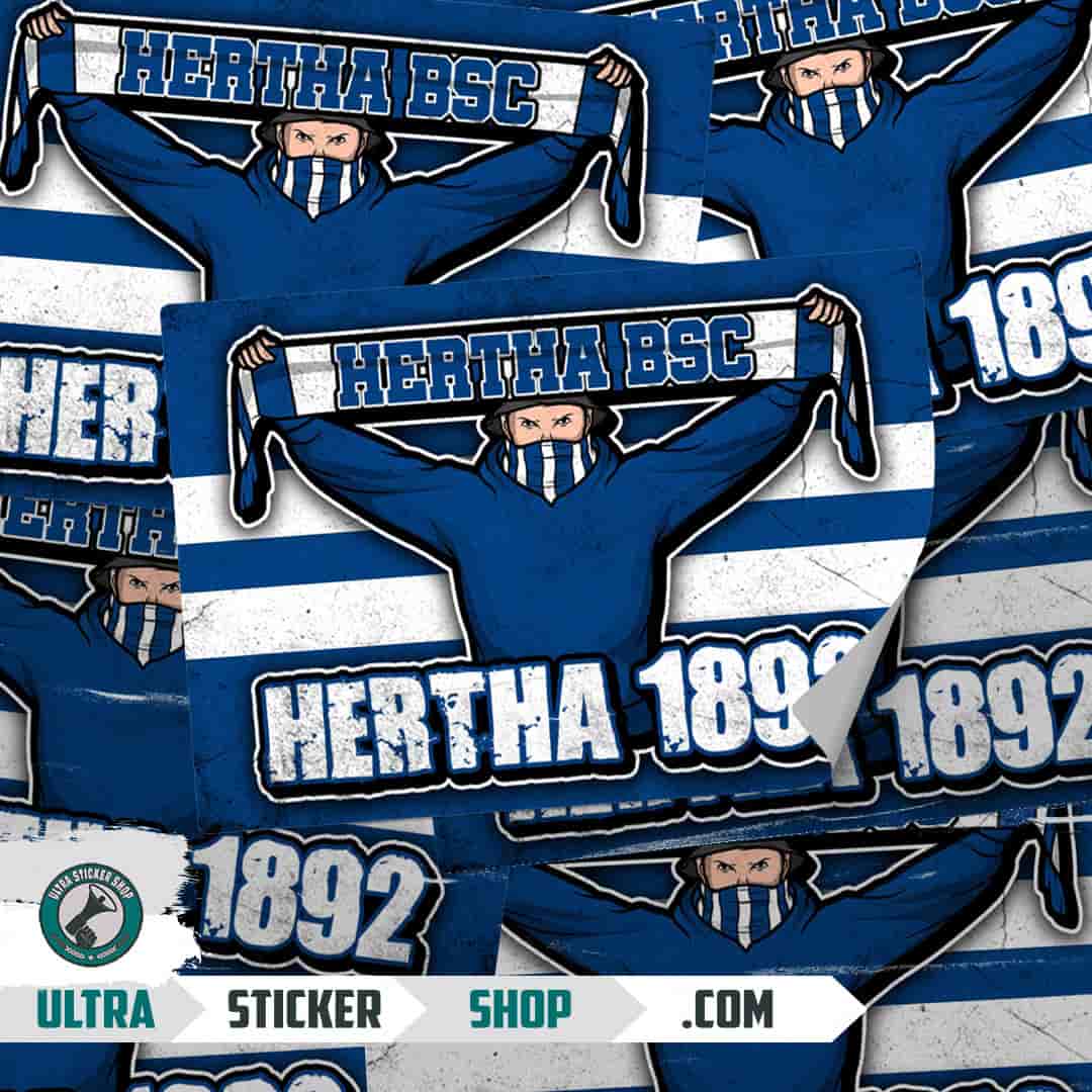 Hertha 1892 Aufkleber