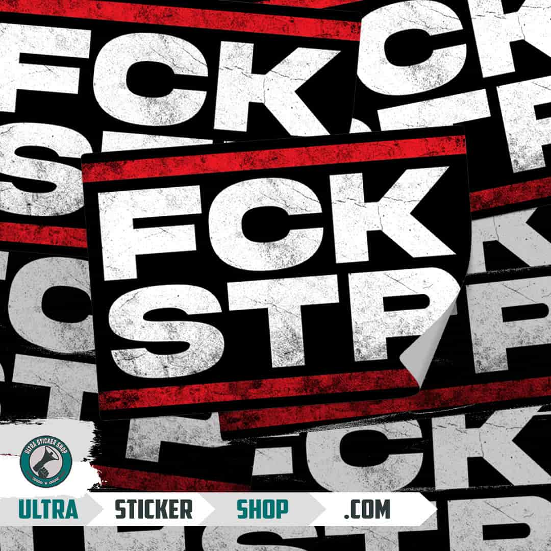 FCK STP Aufkleber