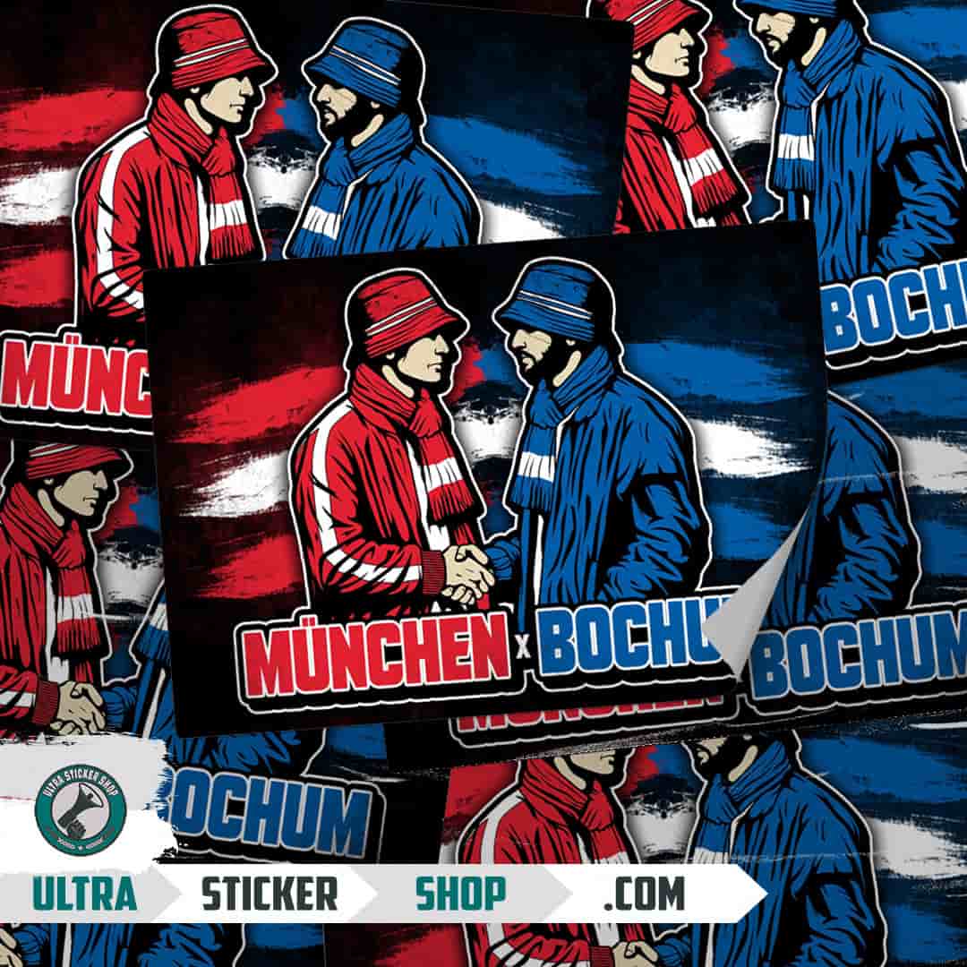 München X Bochum Aufkleber