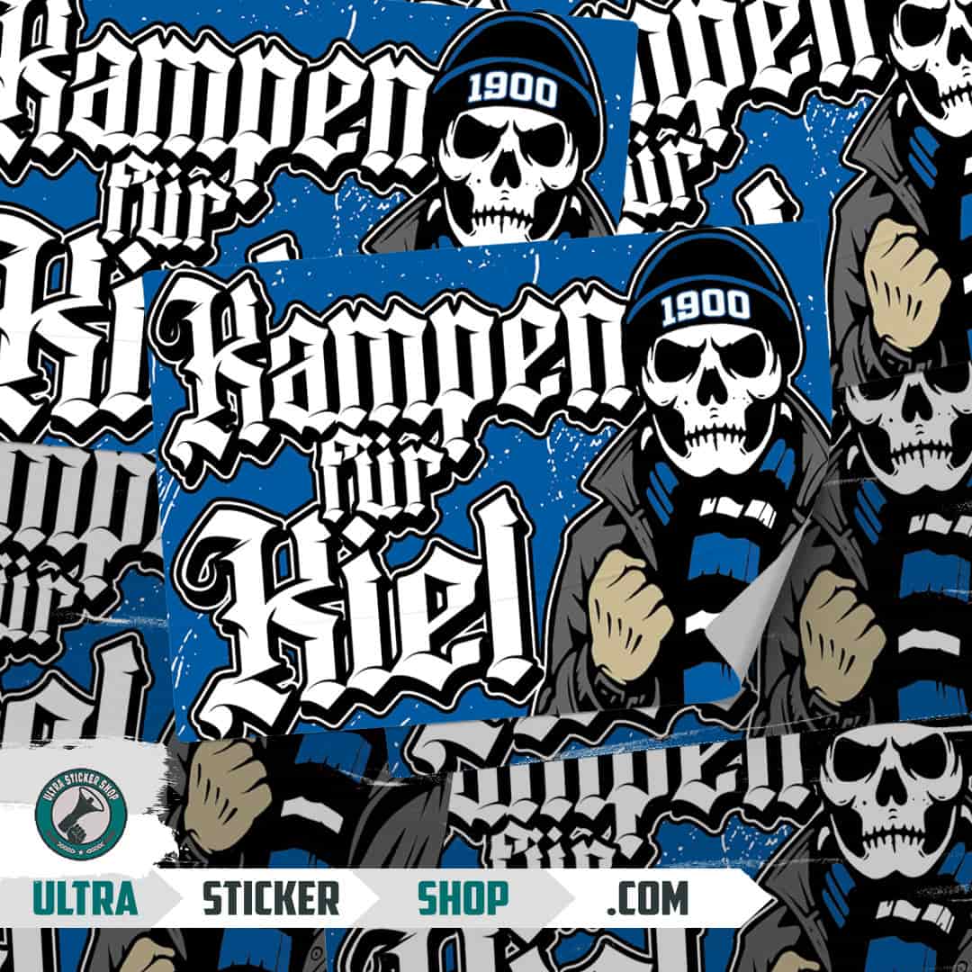 Kampen Für Kiel Aufkleber