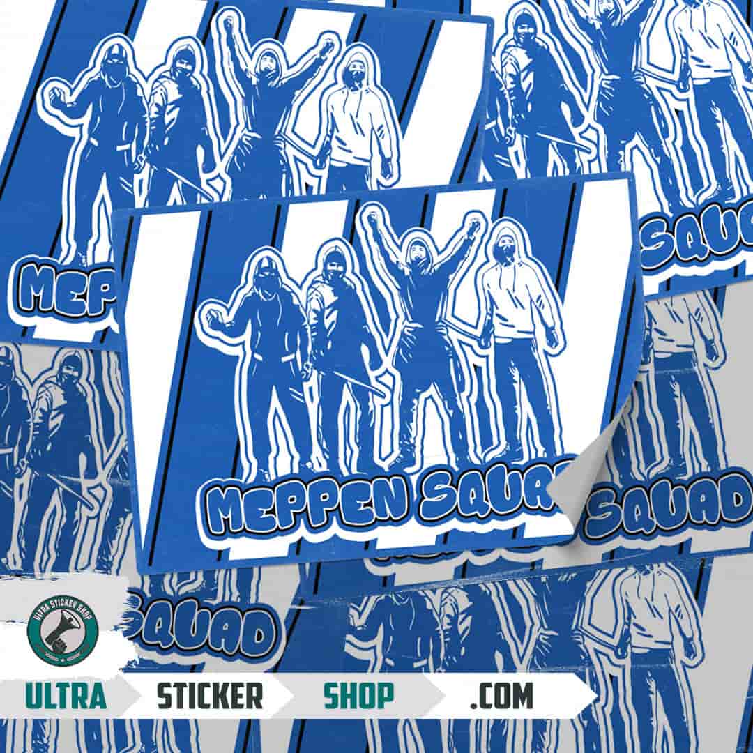 Meppen squad Aufkleber