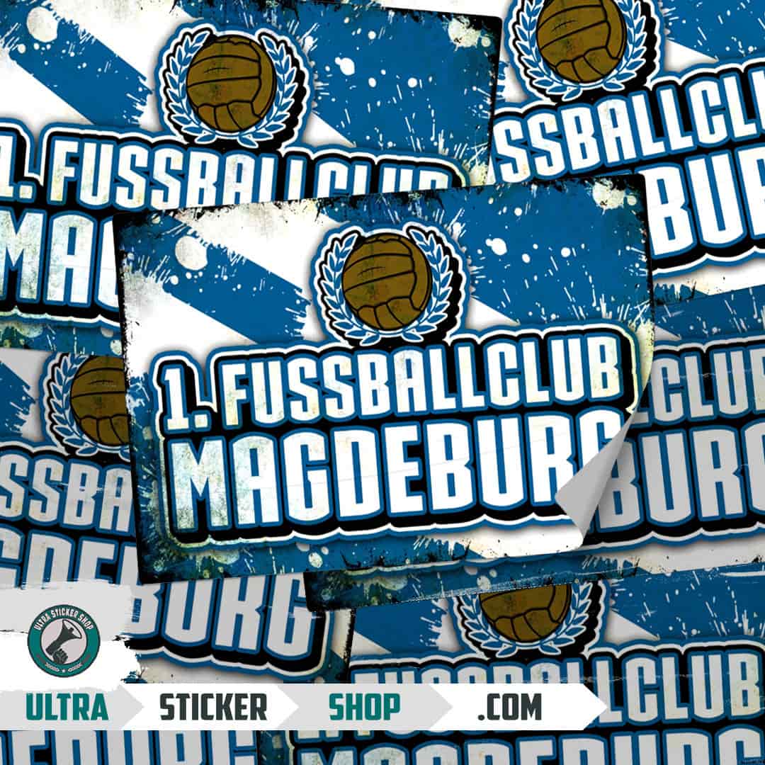 1. Fussbalclub Magdeburg Aufkleber