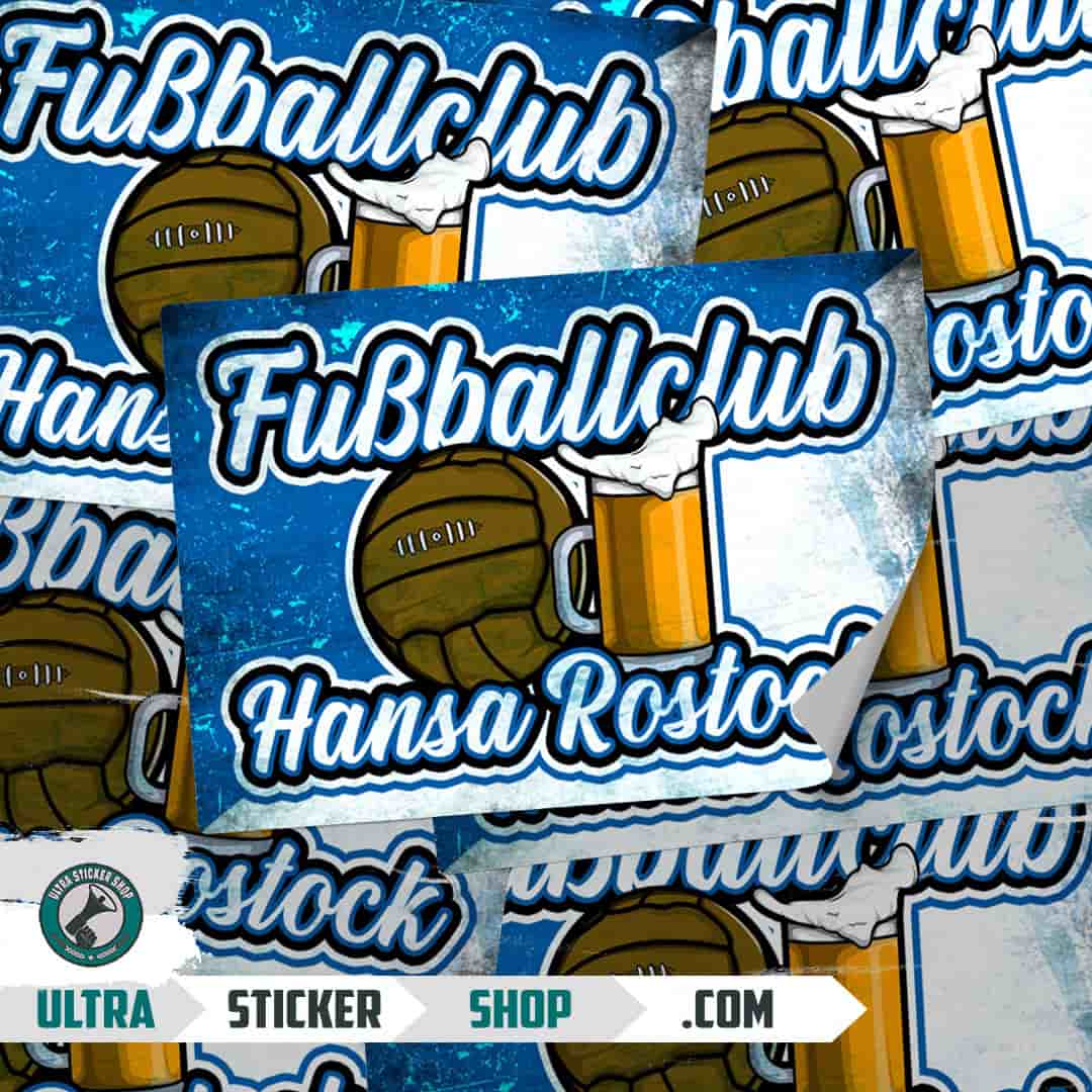 Fuẞballclub Hansa Rostock Aufkleber