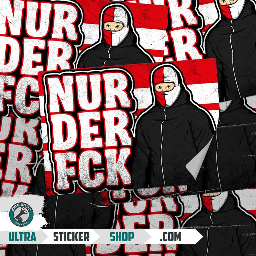 Nur der FCK Aufkleber