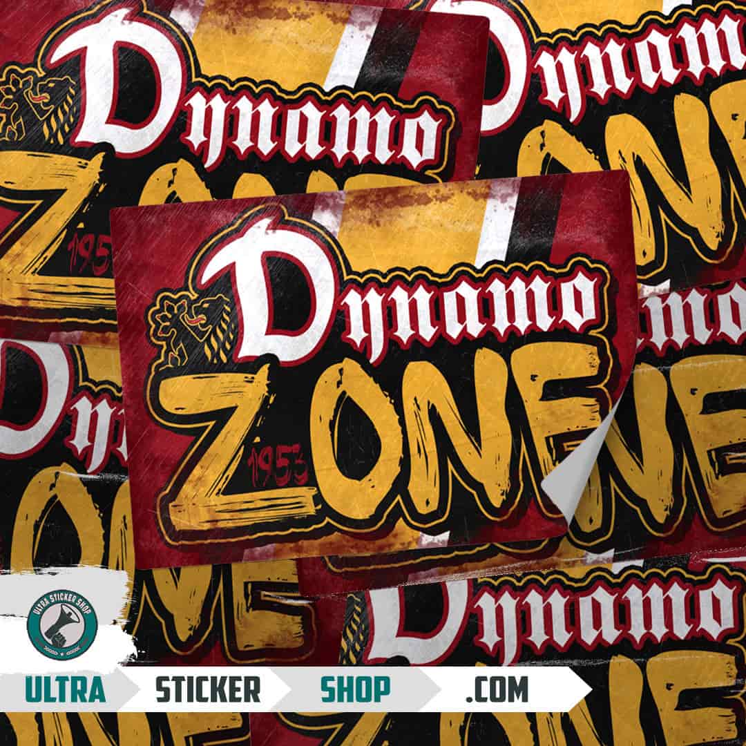 Dynamo Zone Aufkleber