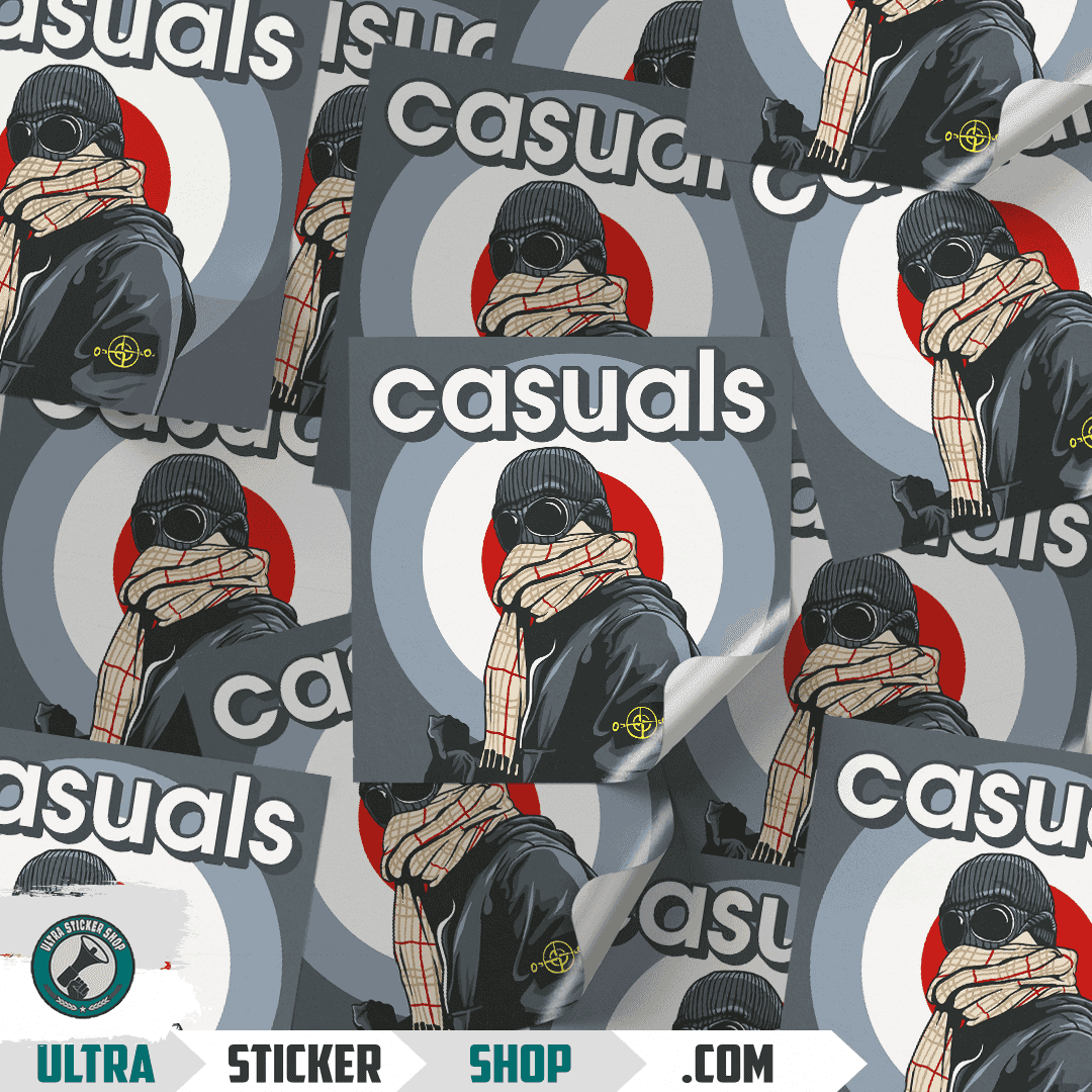 Casuals Aufkleber