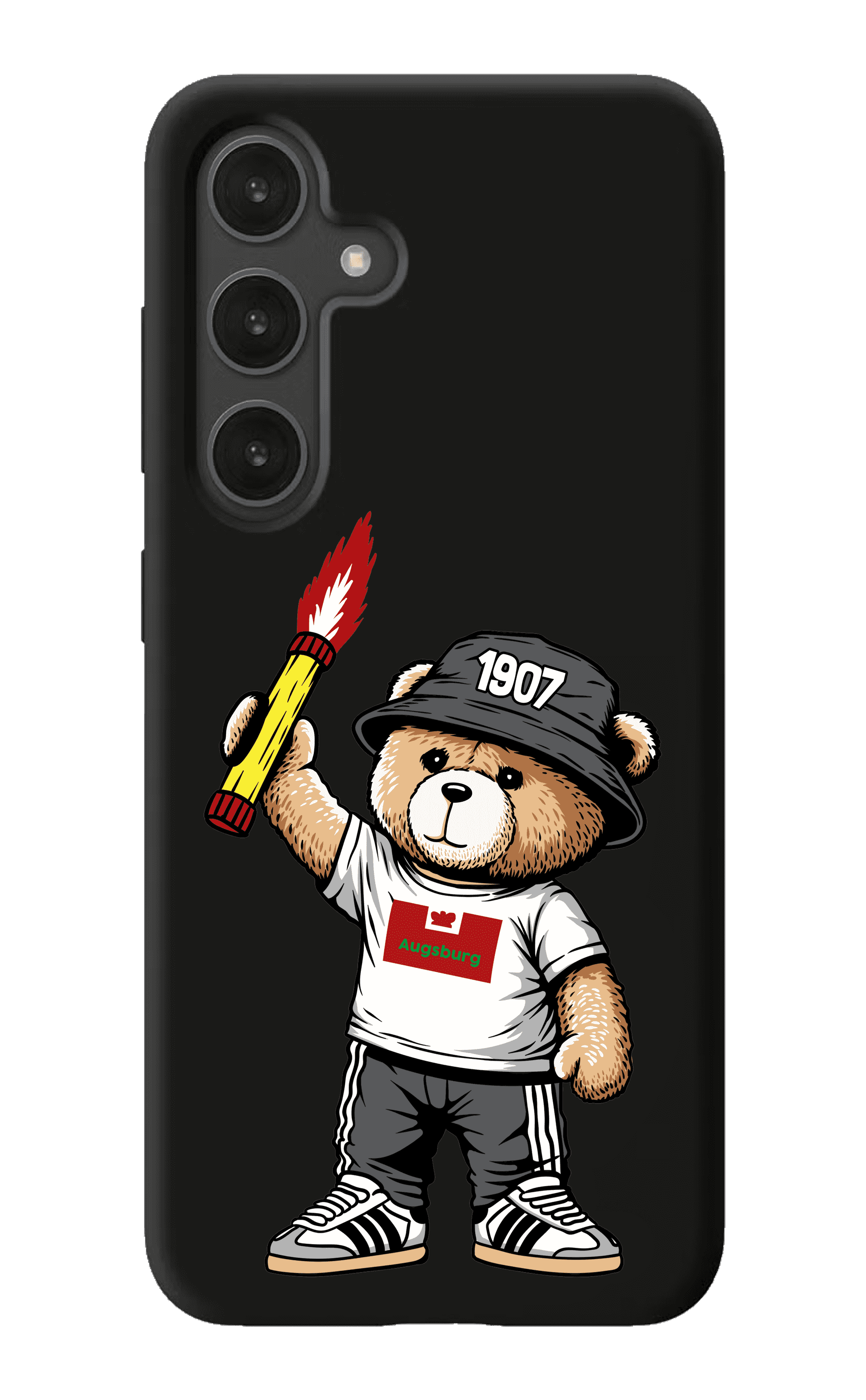 Augsburg 1907 bear Samsung-Hülle