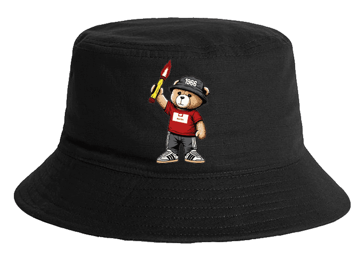 Berlin 1966 bear Bucket Hat