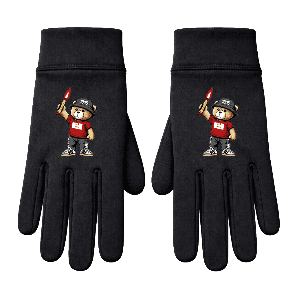 Mainz 1905 bear Handschuhe