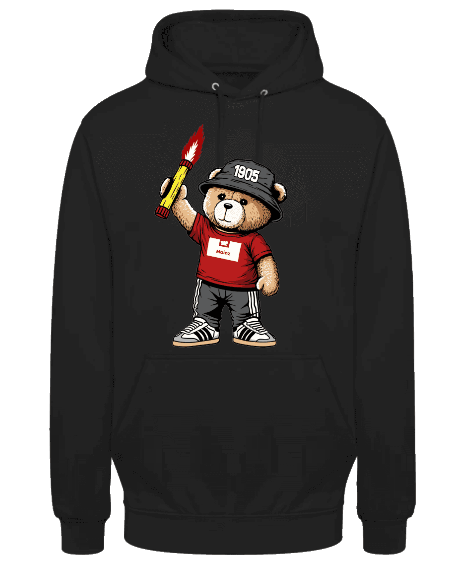 Mainz 1905 bear Hoodie
