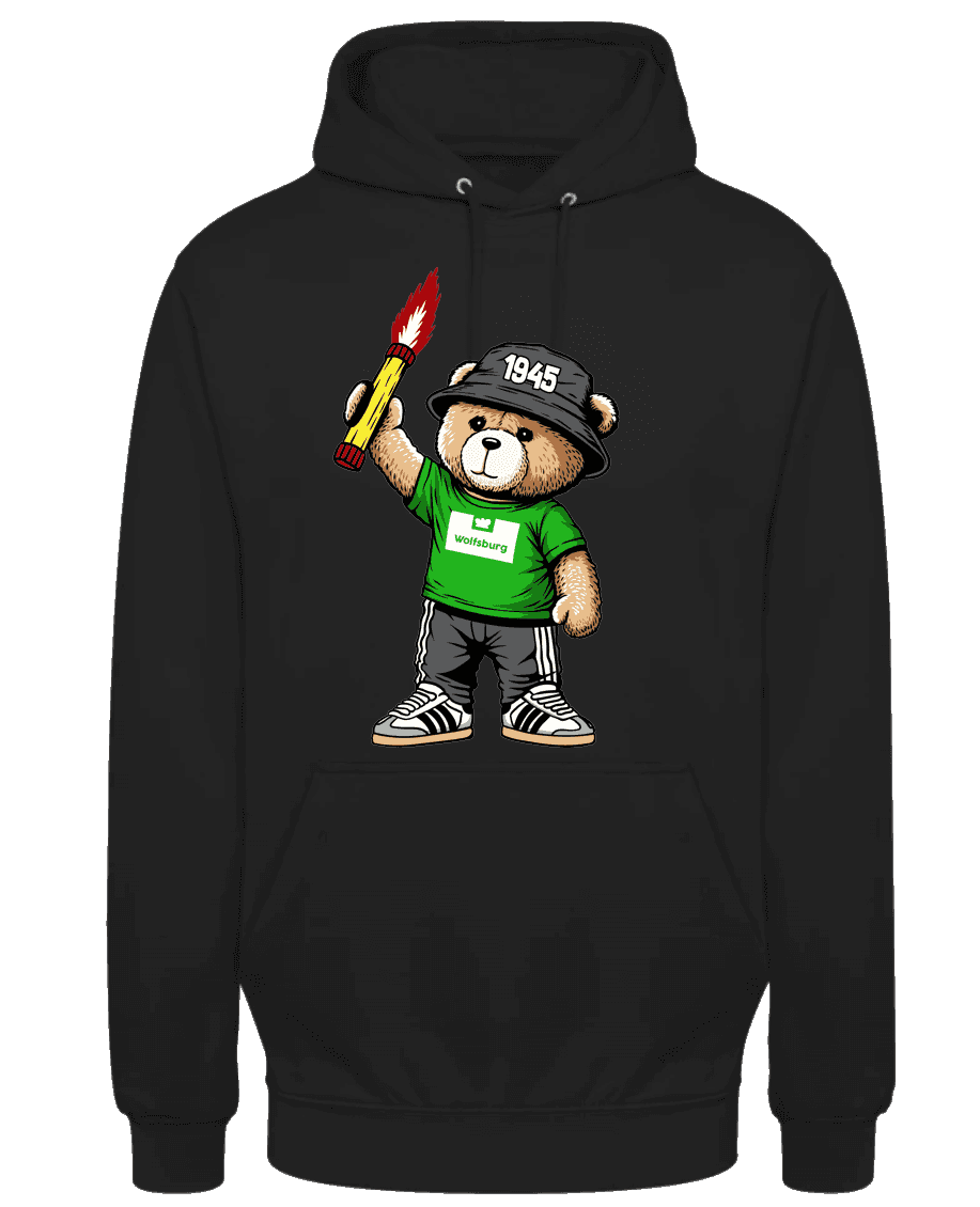 Wolfsburg 1945 bear Hoodie