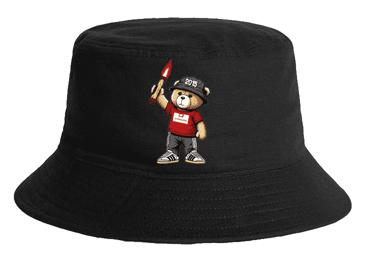 Greifswald 2015 bear Bucket Hat