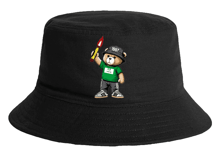 Leipzig 1997 bear Bucket Hat