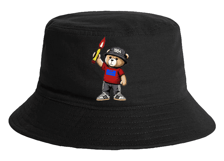 Wuppertal 1954 bear Bucket Hat