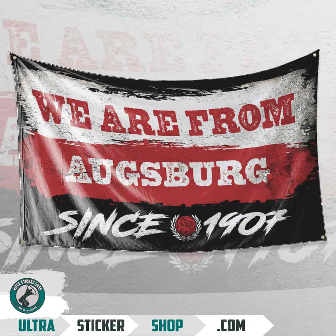 We are from Augsburg since 1907 Flagge