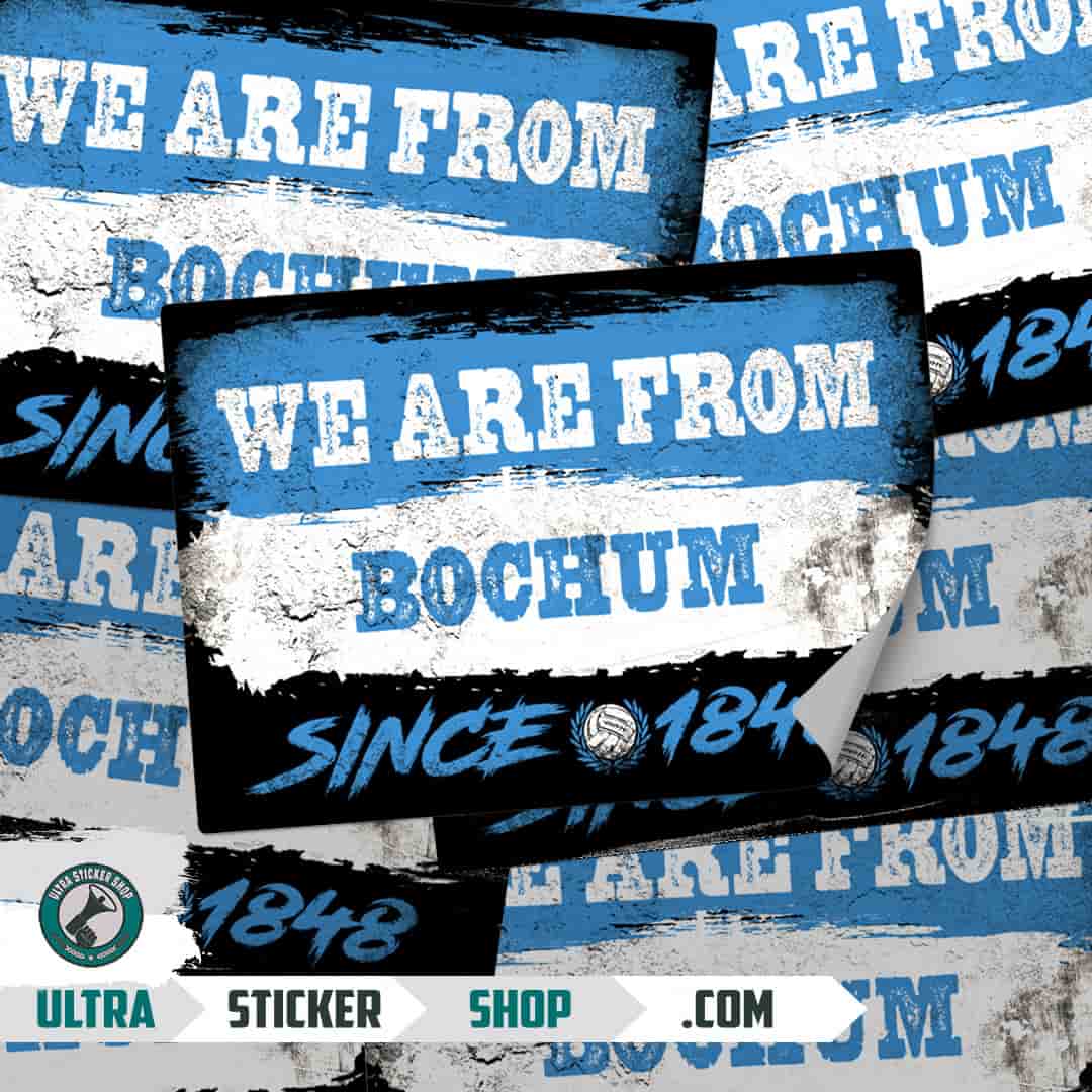 We are from Bochum since 1848 Aufkleber