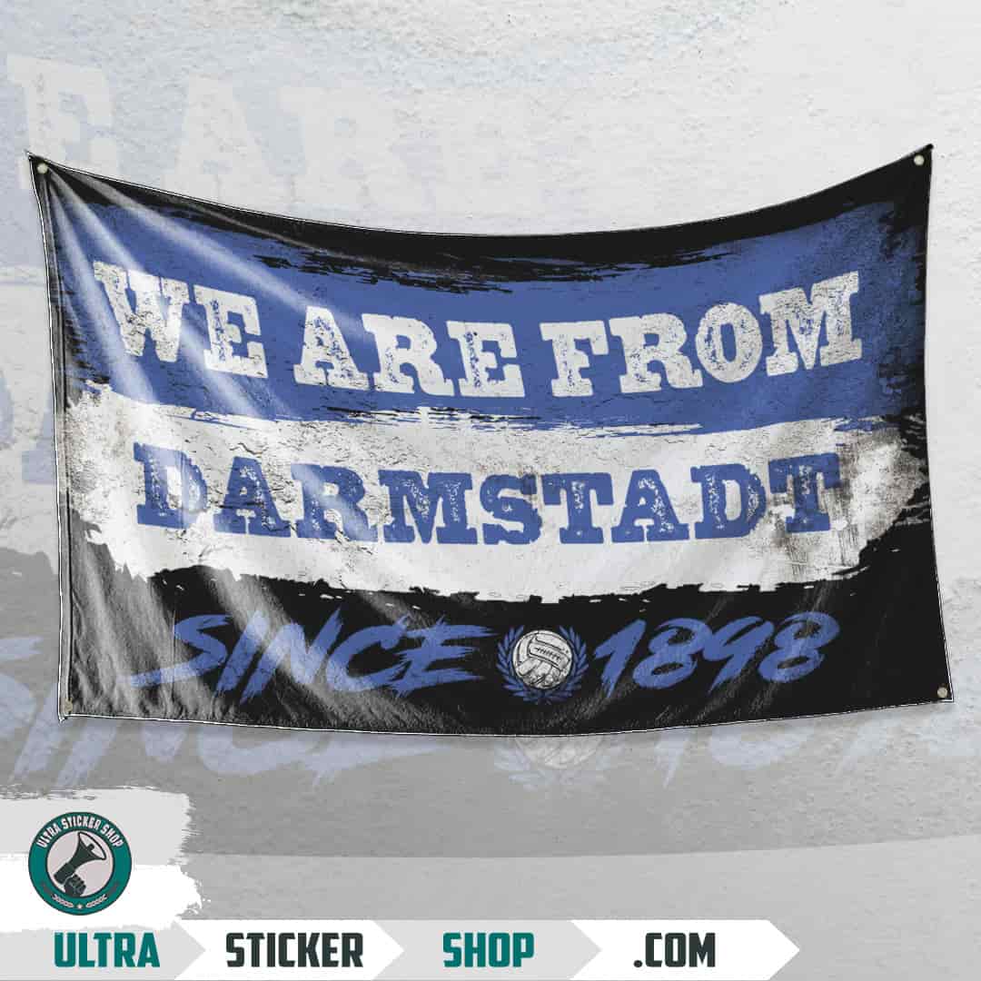 We are from Darmstadt since 1898 Flagge