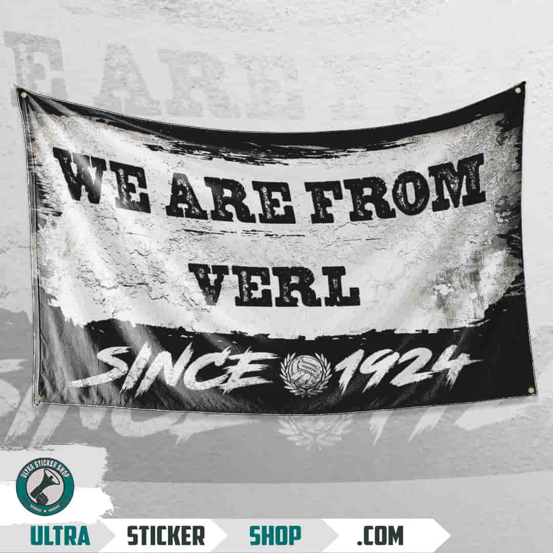 We are from Verl since 1924 Flagge