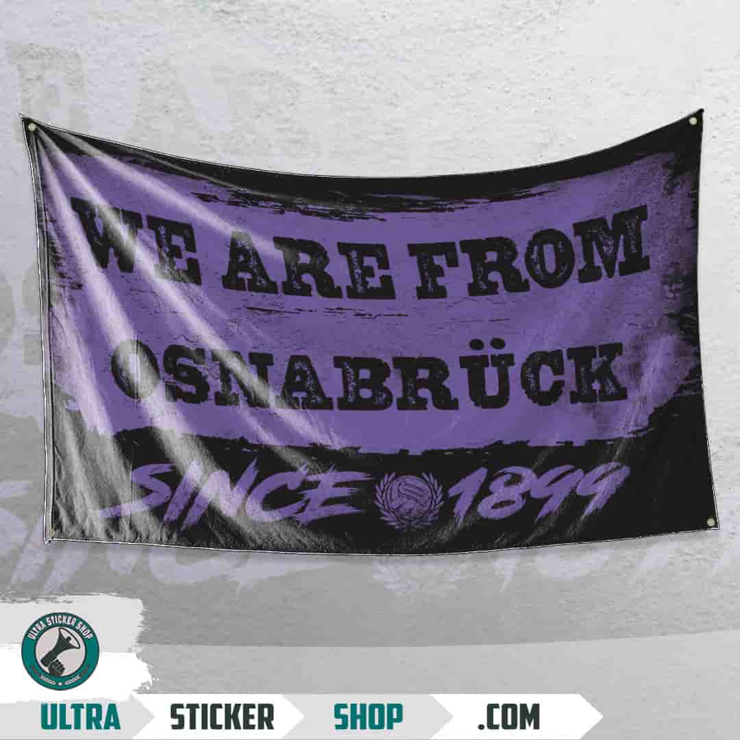 We are from Osnabrück since 1899 Flagge