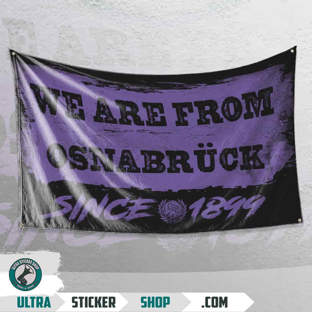 We are from Osnabrück since 1899 Flagge