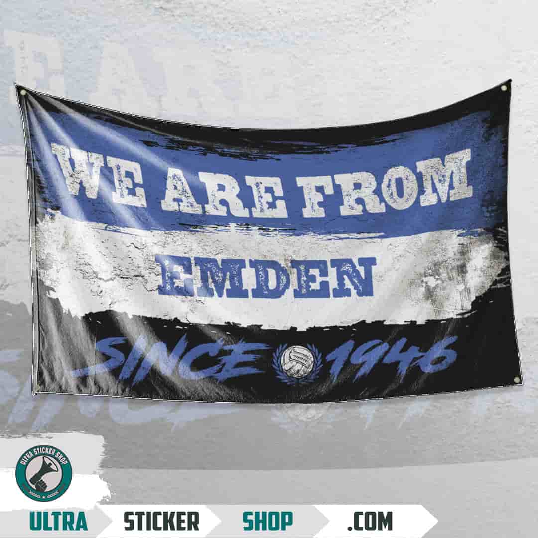 We are from Emden since 1946 Flagge